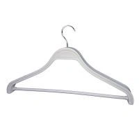 Вешалка-плечики, с перекладиной. L=410мм. Цвет: Белый