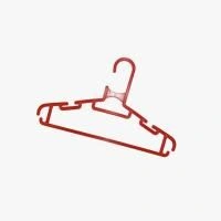 Вешалка плоская. Детская. L=270мм. Цвет: Красный
