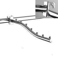Кронштейн на овальную трубу, 7 шариков. Волна-Усиленный